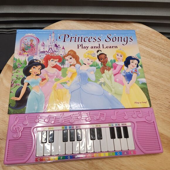 Disney Princess Doll and Princess Songs Play & Learn Book - Picture 2 of 8